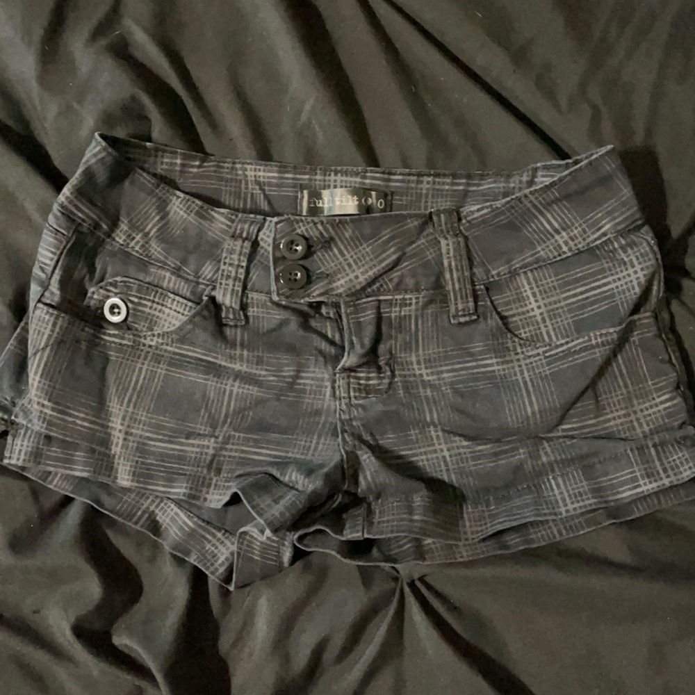 Plaid shorts
